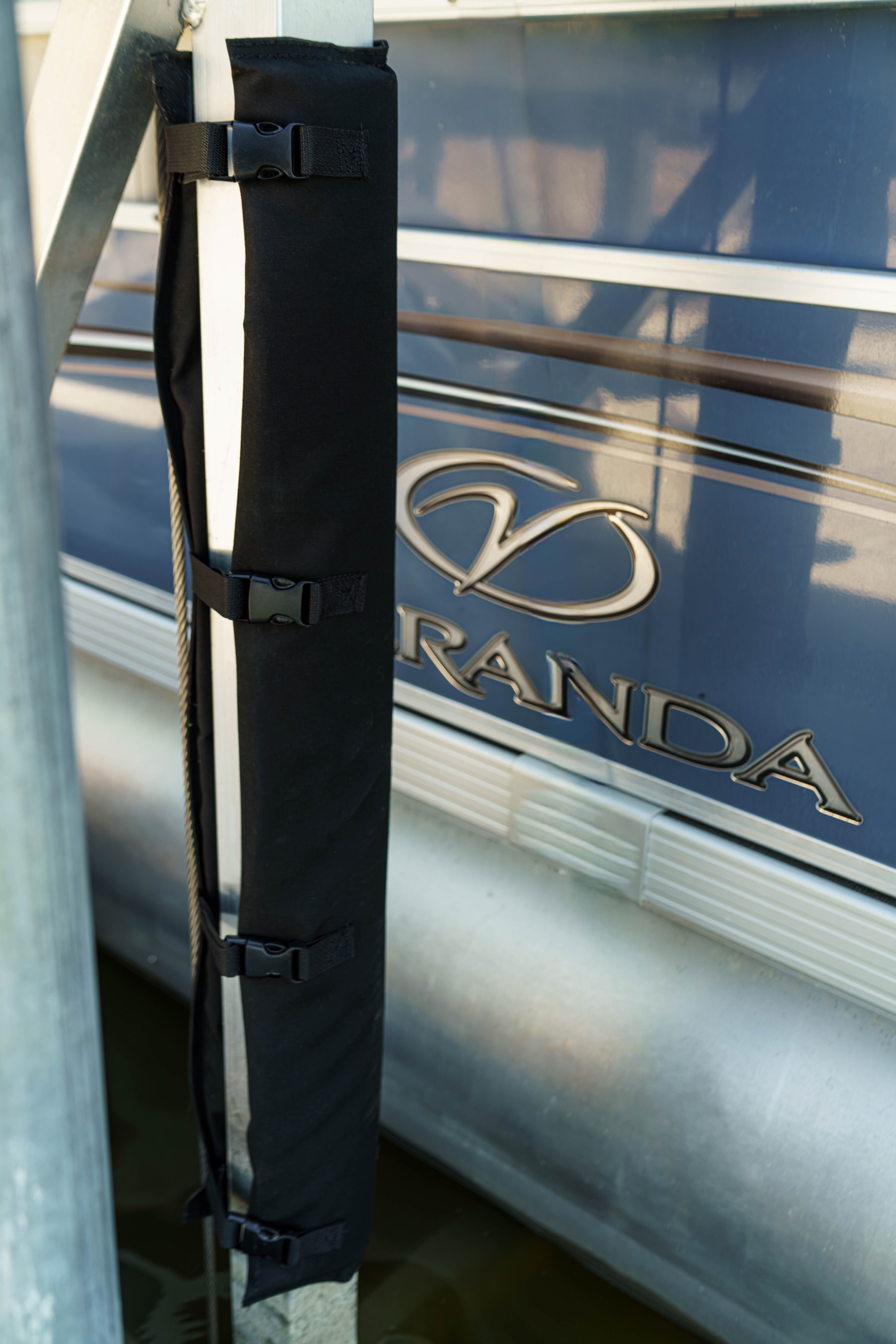 Padded Wrap: Boat Lift Bumper, Padding for Vertical Lift Posts