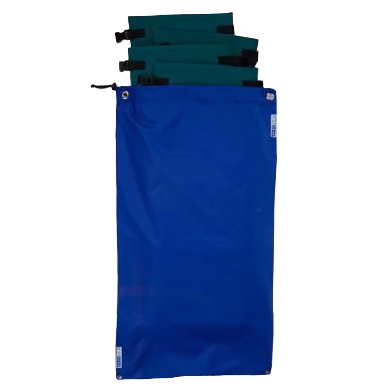 Large boat bag that holds towels and clothing that also serves as a storage bag for your boat dock accessories during the off season. Pier Gear