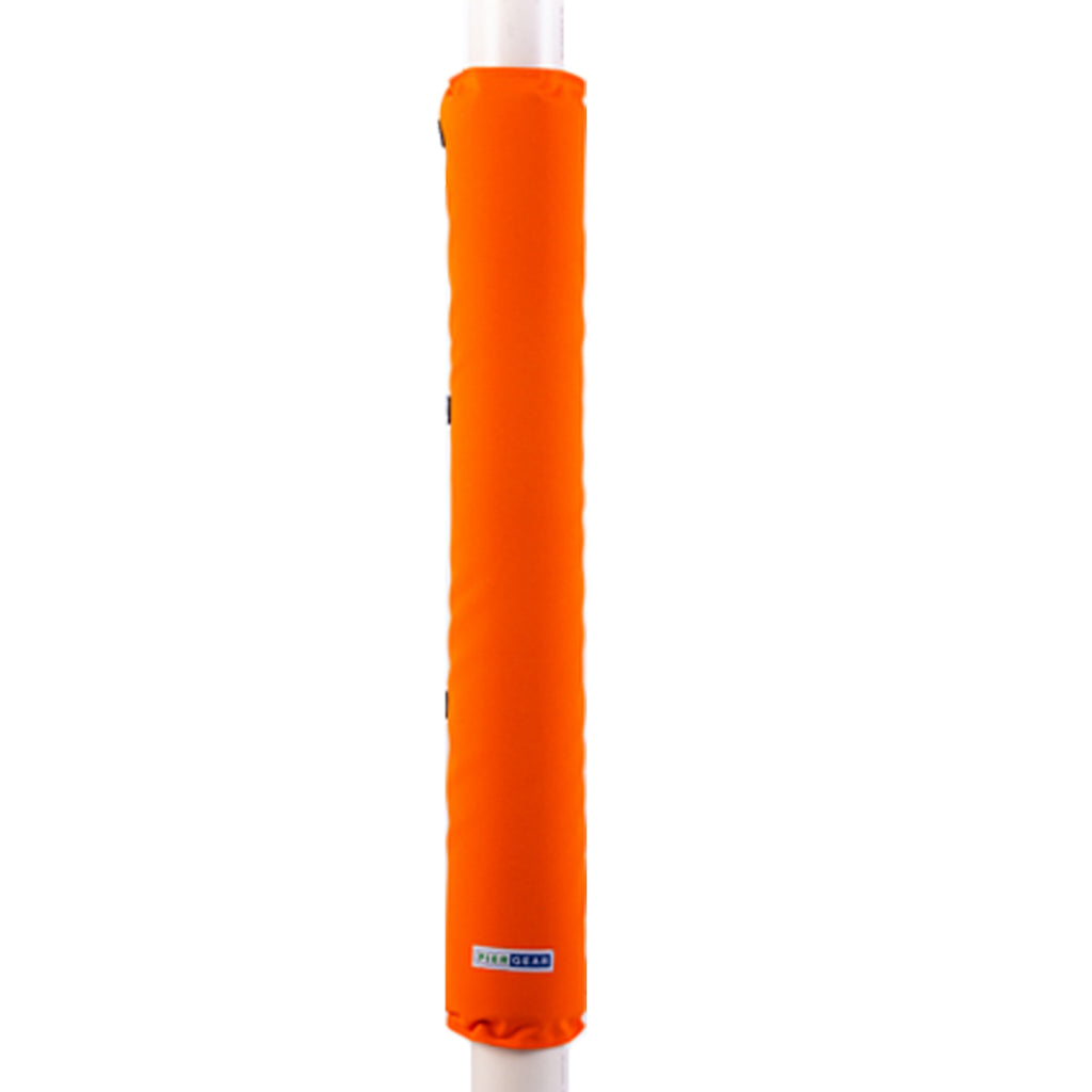 Orange Padded Wrap by Pier Gear, Padding for boat poles. Boat lift pad that helps prevent dings and dents on your boat and lift post. 