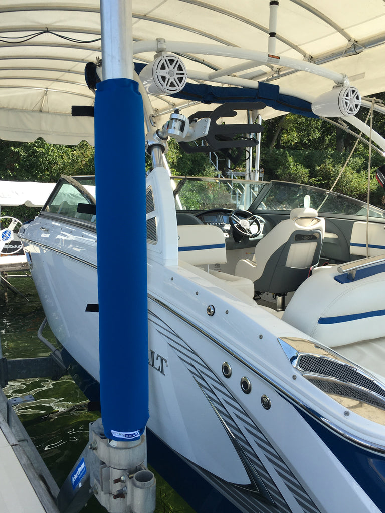 wrapped pads for your boat dock from pier gear