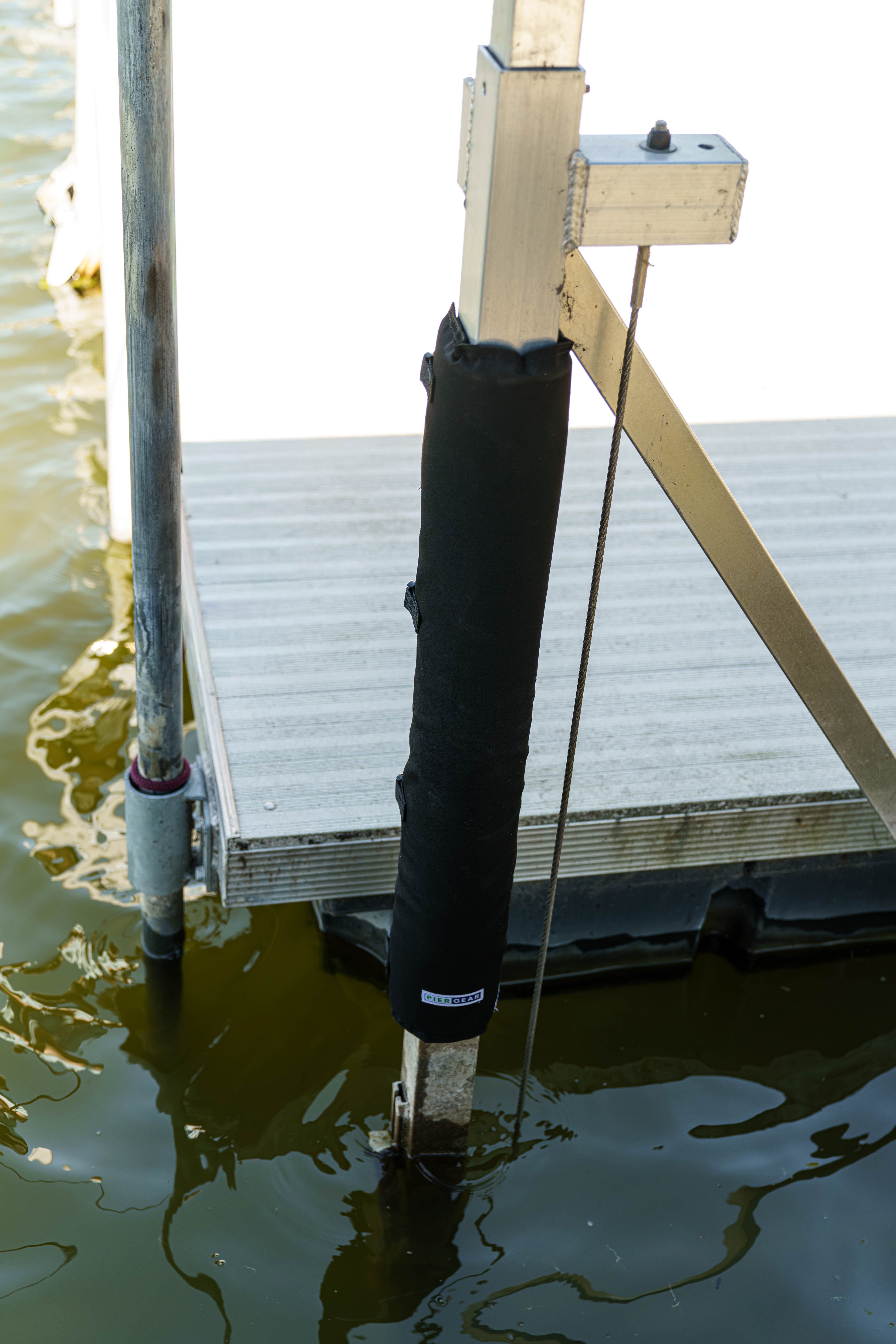 Padded Wrap: Boat Lift Bumper, Padding for Vertical Lift Posts