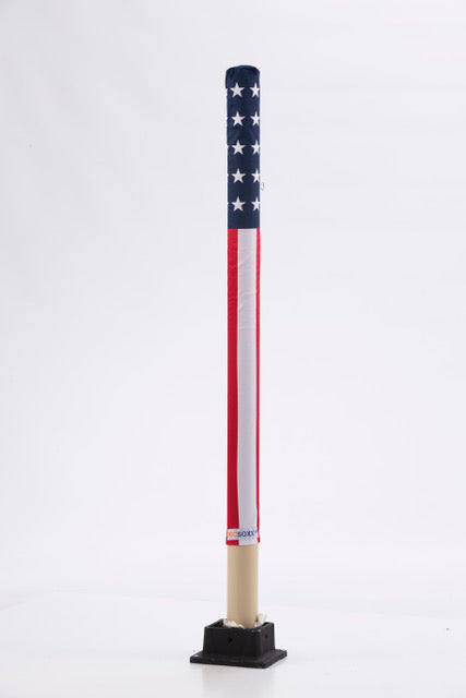USA Flag Round Sleeve Post Covers for Your Dock – PIER GEAR