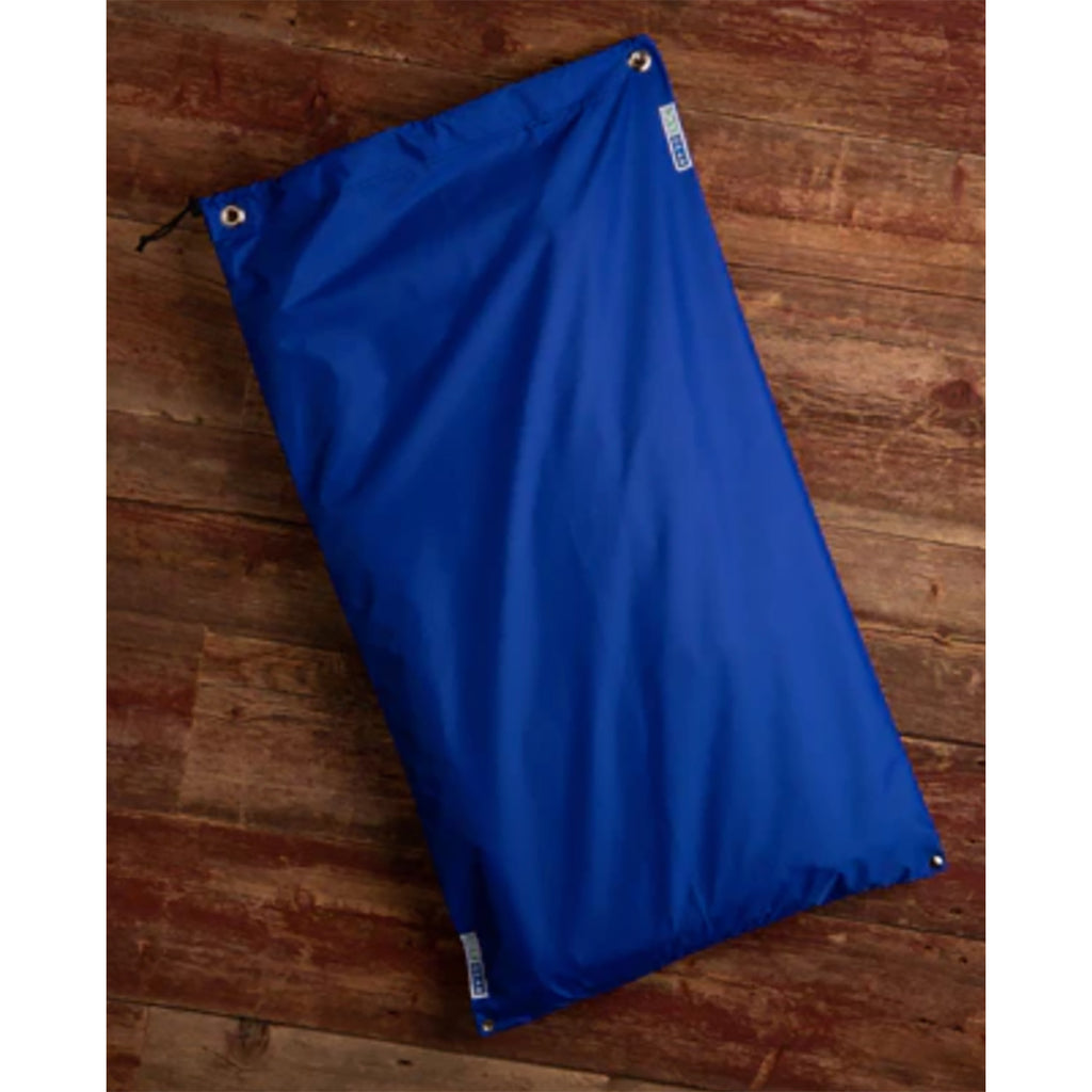 Large boat bag that holds towels and clothing that also serves as a storage bag for your boat dock accessories during the off season.