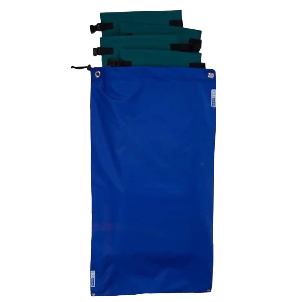 Large boat bag that holds towels and clothing that also serves as a storage bag for your boat dock accessories during the off season. Pier Gear