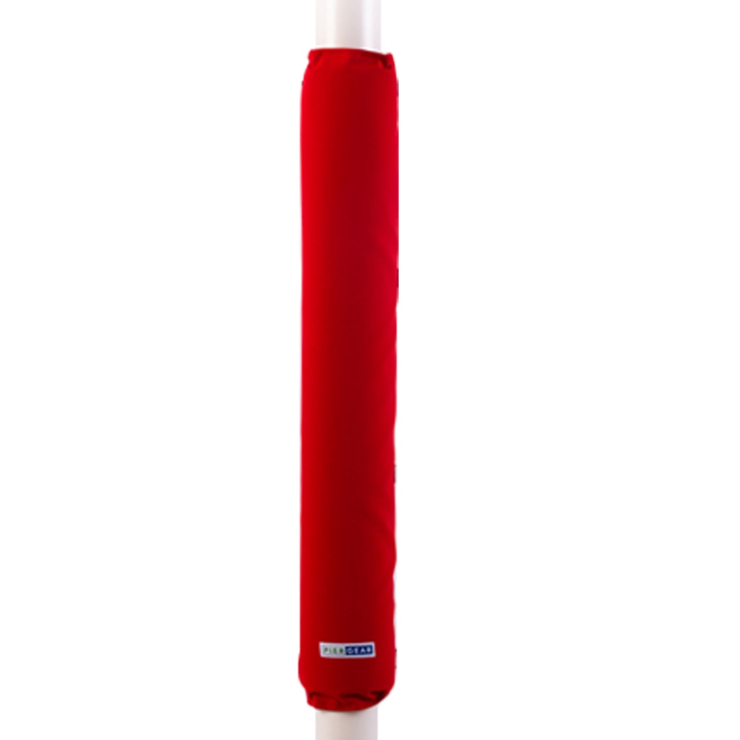 Red Padding for garage poles. Garage pole pad that secures to your garage pole to prevent dings and dents on your car door.