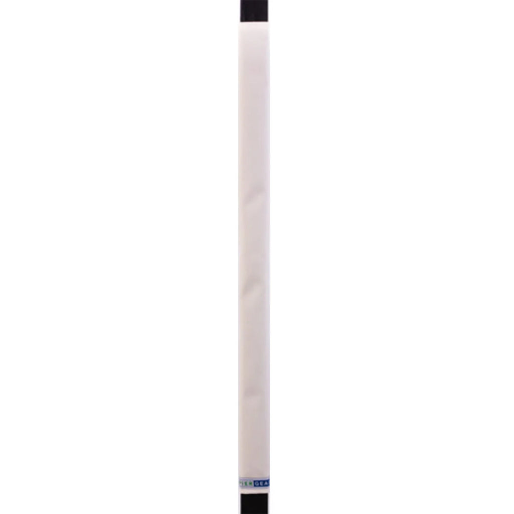 Pier Gear Pillar Wraps in white are decorative post covers for a boat dock on a Lake, beach, or ocean. The Pillar wraps have velcro secure along the backside. 36" tall and fits on square posts of 2", 2.5", or 3".