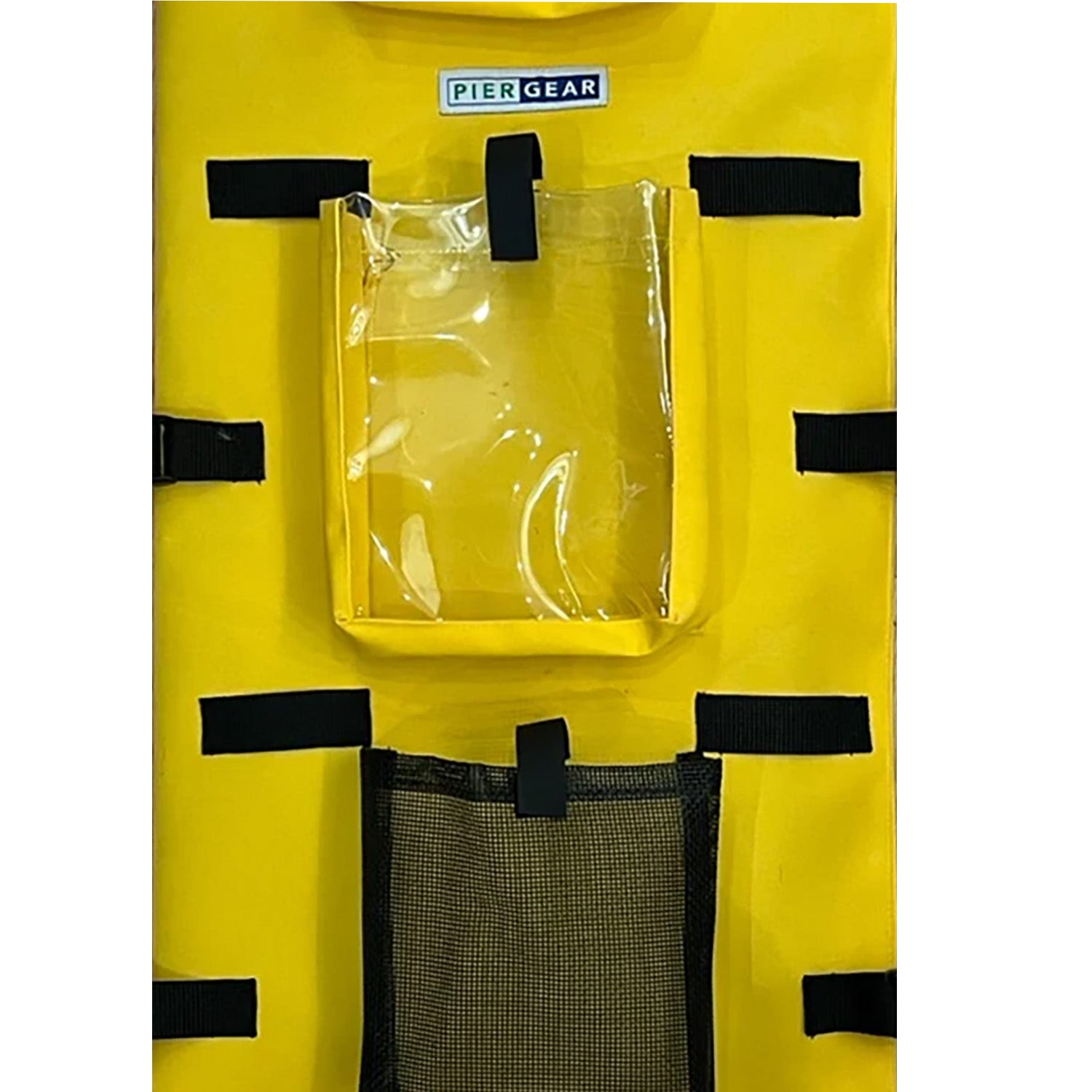 Upright Dashboard for Hot Air Balloons 3 see-through pockets let pilots access their gear when strapped to the upright. close up